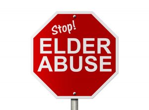 Stop Elder Abuse Sign